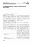 Research paper thumbnail of Development and shelf-life evaluation of tomato-mushroom mixed ketchup