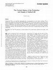 Research paper thumbnail of The Current Status of the Production and Supply of Gallium-68