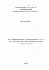 Research paper thumbnail of Sobre a noção de linguagem subjacente ao ceticismo pirrônico sextiano: um estudo do livro I de Esboços Pirrônicos, de Sexto Empírico, acompanhado de tradução e de uma investigação teórico-metodológica (TESE DE DOUTORADO EM LINGUÍSTICA UFJF, DEFENDIDA EM 2023, ).