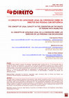 Research paper thumbnail of O Conceito De Capacidade Legal Na Convenção Sobre Os Direitos Das Pessoas Com Deficiência