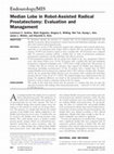 Research paper thumbnail of Median Lobe in Robot-Assisted Radical Prostatectomy: Evaluation and Management