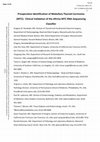 Research paper thumbnail of Preoperative Identification of Medullary Thyroid Carcinoma (MTC): Clinical Validation of the Afirma MTC RNA-Sequencing Classifier