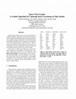 Research paper thumbnail of Sparse Word Graphs: A Scalable Algorithm for Capturing Word Correlations in Topic Models