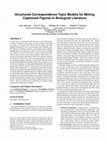 Research paper thumbnail of Structured Correspondence Topic Models for Mining Captioned Figures in Biological Literature