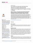 Research paper thumbnail of Six months survival and risk factors for attrition for patients detected with cryptococcal antigenemia through screening in Malawi