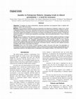 Research paper thumbnail of Jaundice in falciparum malaria; changing trends in clinical presentation--a need for awareness