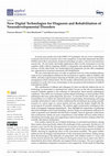 Research paper thumbnail of New Digital Technologies for Diagnosis and Rehabilitation of Neurodevelopmental Disorders