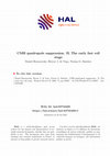 Research paper thumbnail of CMB quadrupole suppression. II. The early fast roll stage