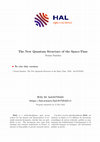 Research paper thumbnail of New Quantum Structure of Space-Time