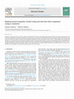 Research paper thumbnail of Masking turnout inequality. Invalid voting and class bias when compulsory voting is reinstated