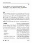 Research paper thumbnail of High-Level Expression in Escherichia coli, Purification and Kinetic Characterization of LAPTc, a Trypanosoma cruzi M17-Aminopeptidase