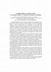 Research paper thumbnail of Le logiciel SODAS: avancées récentes Un outil pour analyser et visualiser des données symboliques