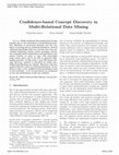 Research paper thumbnail of Confidence-based Concept Discovery in Multi-Relational Data Mining