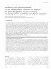 Research paper thumbnail of Evaluation of scintigraphic quotients concerning regions of interest at the sesamoid bone and the insertion of the deep digital flexor tendon in horses with palmar foot pain