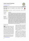 Research paper thumbnail of Socio-economic impacts of out migration on maize production in Rolpa district, Nepal