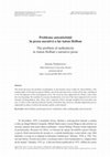 Research paper thumbnail of The problem of authenticity in Anton Holban’s narrative prose