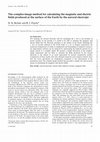 Research paper thumbnail of The complex-image method for calculating the magnetic and electric fields produced at the surface of the Earth by the auroral electrojet