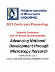 Research paper thumbnail of Philippine Association of Microscopists, Inc. (MICROSPHIL)  Microsphil Conference Proceedings with a theme "Advancing National Development through Microscopy Research”