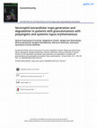 Research paper thumbnail of Neutrophil extracellular traps generation and degradation in patients with granulomatosis with polyangiitis and systemic lupus erythematosus