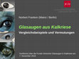 Research paper thumbnail of 7. 11. 2019: Tagung "Eyes to be seen! Reflections on context and function of Roman miniature glass eyes" in Bramsche-Kalkriese. Vortrag: "Glasaugen aus Kalkriese. Vergleichsbeispiele und Vermutungen".