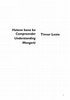 Research paper thumbnail of Reciprocidade, reconhecimento e sofrimento: Mobilizadores políticos no Timor-Leste independente