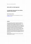 Research paper thumbnail of AID as Gift: an initial approach