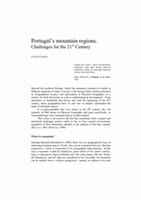 Research paper thumbnail of Portugal's Mountain Regions.