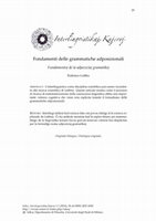 Research paper thumbnail of Fondamenti delle grammatiche adposizionali