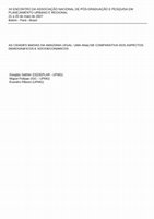 Research paper thumbnail of As Cidades Médias Da Amazônia Legal: Uma Análise Comparativa Dos Aspectos Demográficos E Socioeconômicos