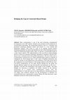 Research paper thumbnail of Bridging the Gap in Constraint-Based Design