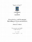 Research paper thumbnail of Constitutive and numerical modelling of unsaturated soils