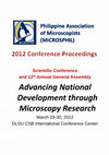 Research paper thumbnail of Advancing National Development Through Microscopy Research Conference Proceedings 2012