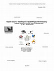 Research paper thumbnail of OSINT Tools/Research