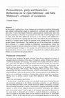 Research paper thumbnail of Postsecularism, Piety and Fanaticism; Reflections on Saba Mahmood's and Jürgen Habermas' critiques of secularism (Philosophy and Social Criticism 2011)