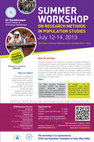 Research paper thumbnail of IITGN Summer Workshop on: Research Methods in Population Studies