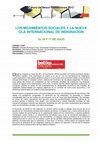 Research paper thumbnail of Los movimientos sociales y la nueva ola internacional de indignación - Curso de Verano UCM 2013