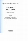 Research paper thumbnail of Sagona, A. Anatolian and the Trans-Caucasus: themes and variations (ca. 6400–1500 BC)