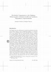 Research paper thumbnail of The Earliest Commentaries to the Gāhākosa: Tribhuvanapāla’s Chekoktivicāralīlā and Upādhyāya Lakṣmīdhara’s Saptaśatakaṭīkā, Somadeva Vasudeva & Bergljot Chiarucci