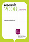 Research paper thumbnail of Market Research Society 2008 Conference Paper