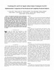 Research paper thumbnail of Classifying EEG and ECoG signals without subject training for fast BCI implementation: comparison of nonparalyzed and completely paralyzed subjects