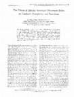 Research paper thumbnail of The Effects of African American Movement Styles on Teachers' Perceptions and Reactions