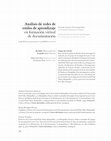 Research paper thumbnail of Análisis de redes de estilos de aprendizaje en formación virtual de documentación