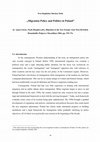 Research paper thumbnail of Migration policy and politics in Poland