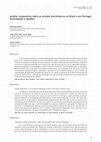 Research paper thumbnail of Análise comparativa sobre os estudos bioclimáticos no Brasil e em Portugal. Articulações e desafios