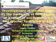 Research paper thumbnail of Investigations of biochar made by the University of East Anglia on a range of soil types in the first biochar farm trials in East Anglia