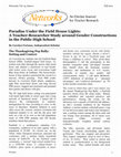 Research paper thumbnail of Paradise Under the Field House Lights: A Teacher-Researcher Study around Gender Constructions in the Public High School