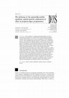 Research paper thumbnail of The alchemy of the upwardly mobile: symbolic capital and the stylization of elites in frequent-flyer programmes