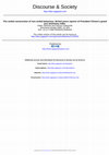 Research paper thumbnail of The verbal construction of non-verbal behaviour: British press reports of President Clinton’s grand jury testimony video