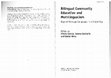 Research paper thumbnail of (2013). Towards positive peace through bilingual community education: The language efforts of Arabic-speaking communities in New York. In García, O., Zakharia, Z., & Otcu, B. (Eds), Bilingual community education and multilingualism. Multilingual Matters. (with L. Menchaca Bishop)