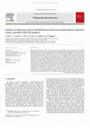 Research paper thumbnail of Nel, P., Lonetti, C., Lau, D., Tam, K., Sagona, A., Sloggett, R. S. Analysis of adhesives used on the Melbourne University Cypriot pottery Collection using a portable FTIR-ATR analyzer